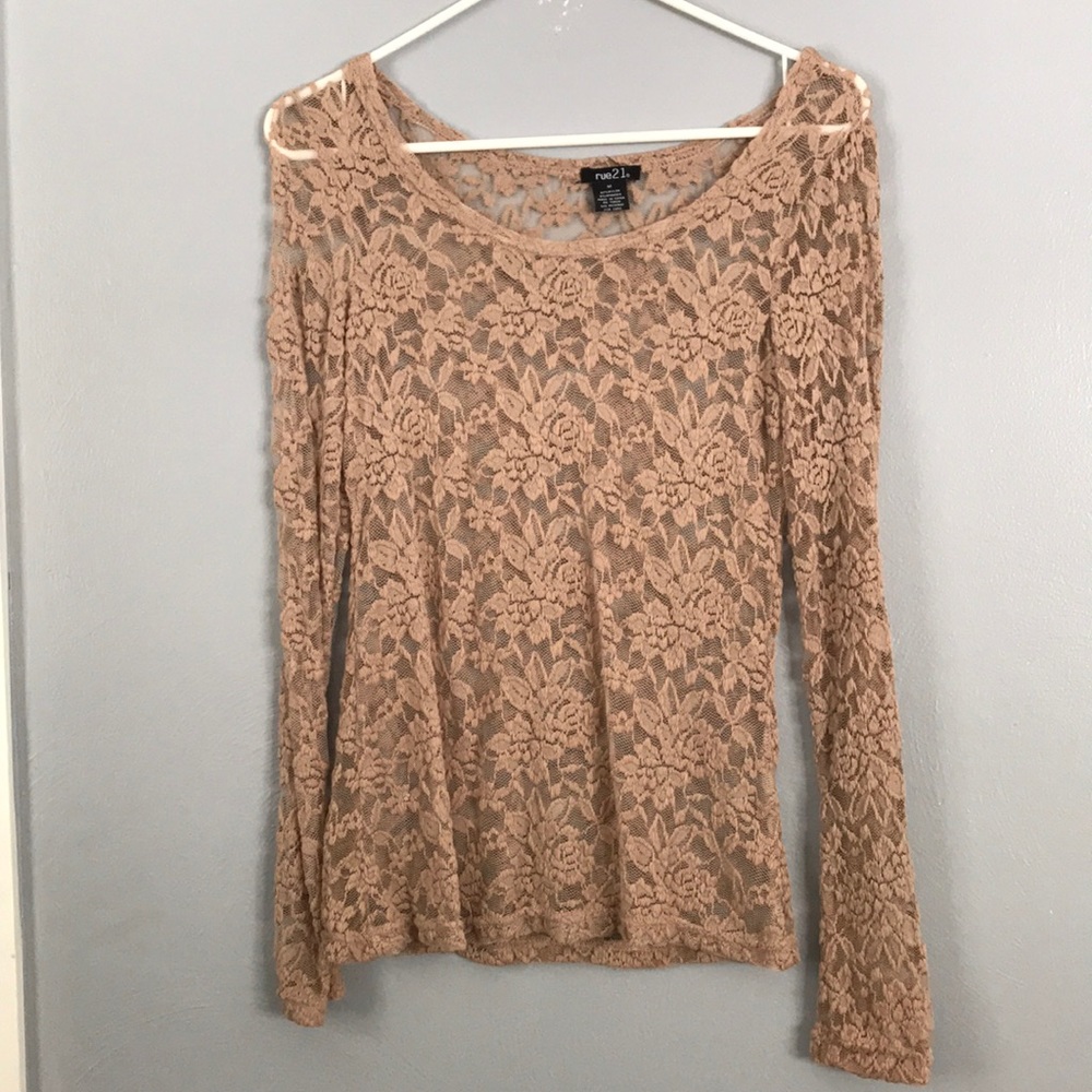 Lace shirt